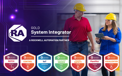 Rockwell Automation PartnerNetwork Gold System Integrator 